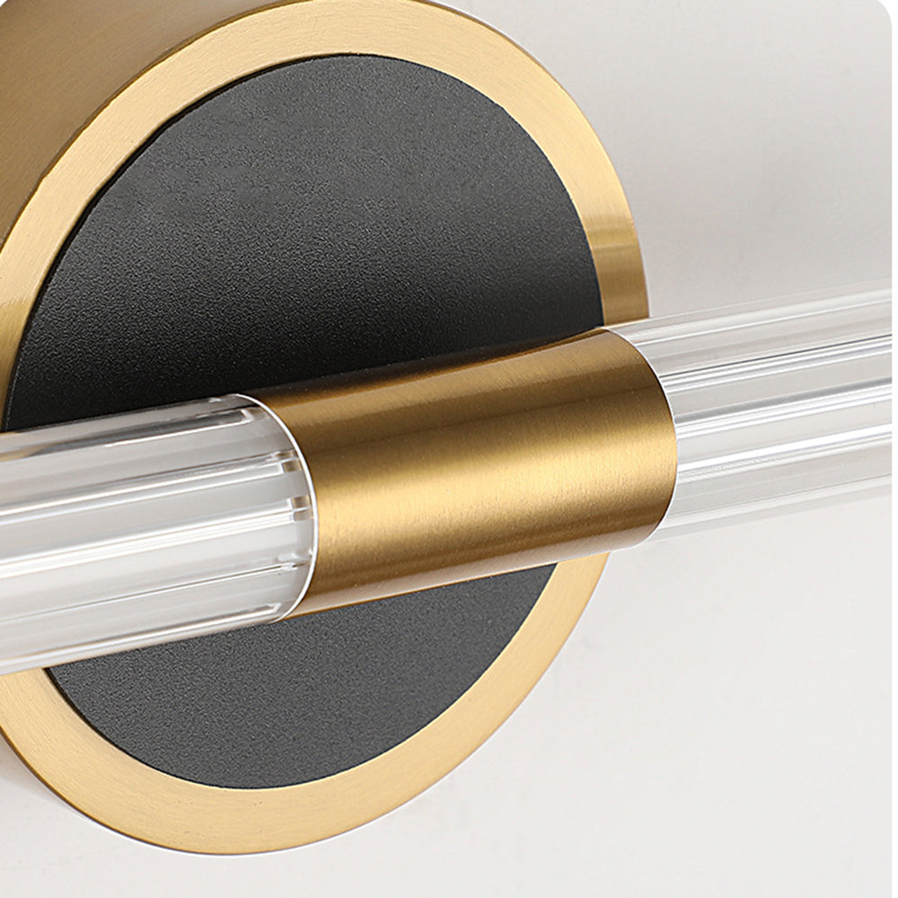 Ribbed Acrylic Linear LED Wall Light - Arrielight