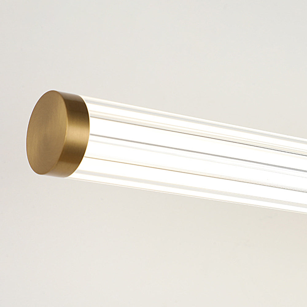 Ribbed Acrylic Linear LED Wall Light - Arrielight