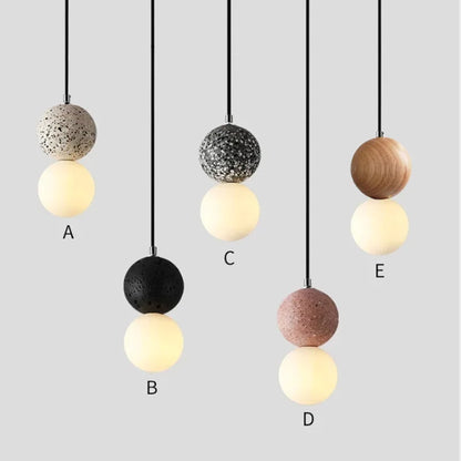 LED Pendant Light “Double Sphere”