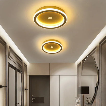 Modern LED Ceiling Light with Geometric Shape