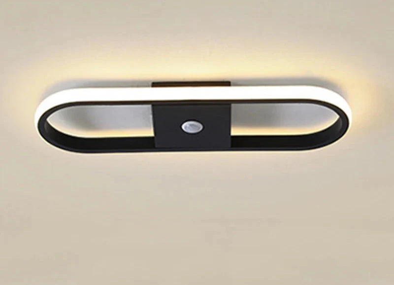 Modern LED Ceiling Light with Geometric Shape