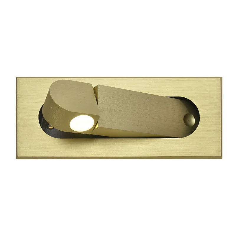 Modern Adjustable LED Wall Light for Reading