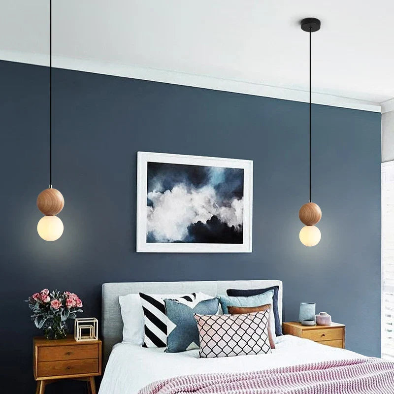 LED Pendant Light “Double Sphere”