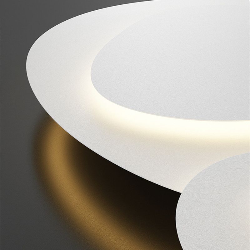 Cloud Cluster LED Flush Ceiling Light, White Metal - Arrielight