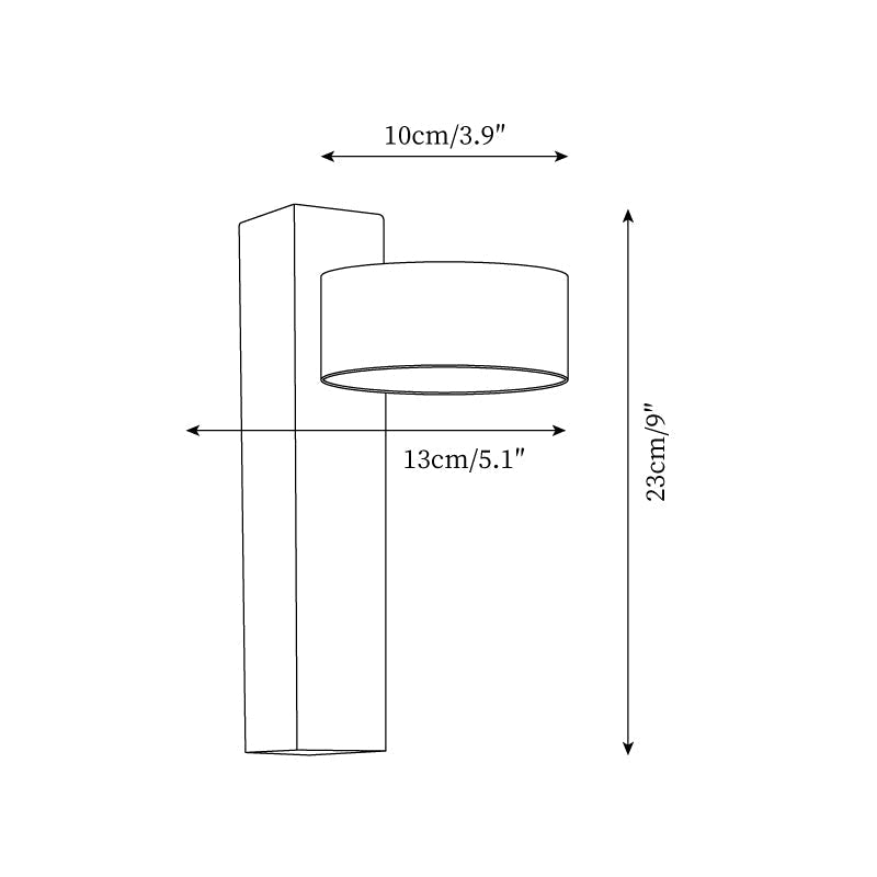 Travertine and Wood Wall Light - Arrielight