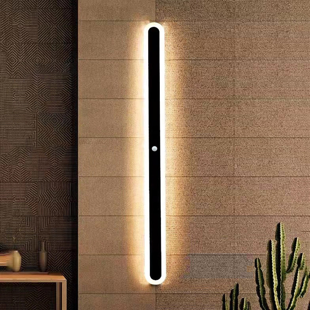 Linear Oval LED Outdoor Wall Light - Arrielight