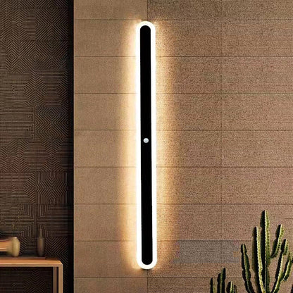 Linear Oval LED Outdoor Wall Light - Arrielight