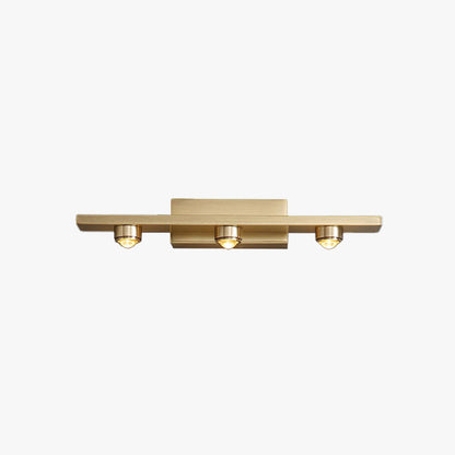 Linear LED Wall Light with Downward Spotlights - Arrielight