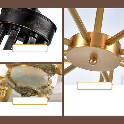 Ribbed Glass Wall Light with Arched Arms, 1, 2 or 3 Light - Arrielight
