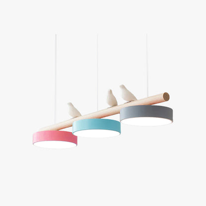 Scandinavian Wood Beam 3 Light Linear Ceiling Pendant - Arrielight