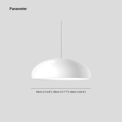 Wide Dome Metal Ceiling Pendant Light - Arrielight