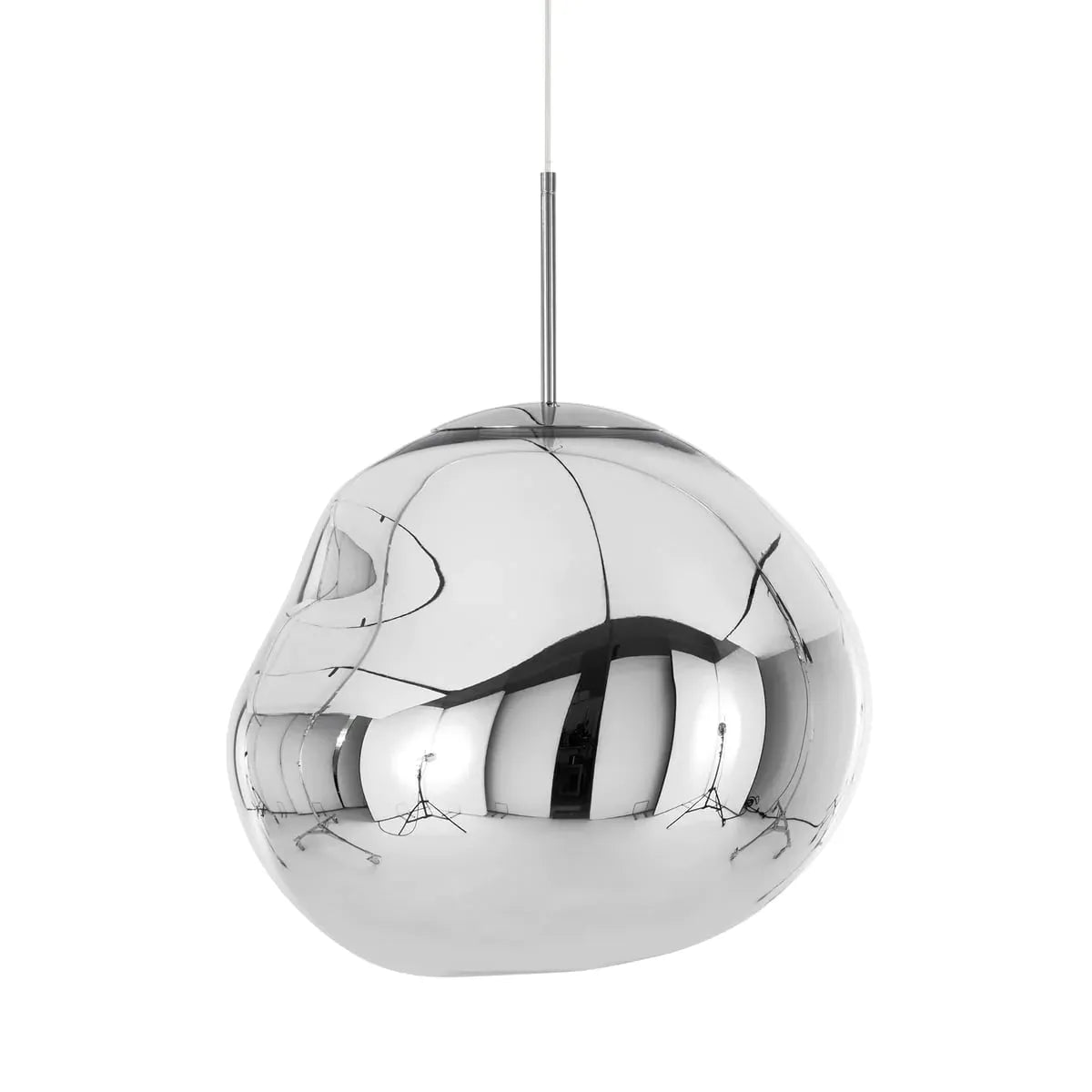 Molten Mirrored Acrylic Ceiling Pendant - Arrielight