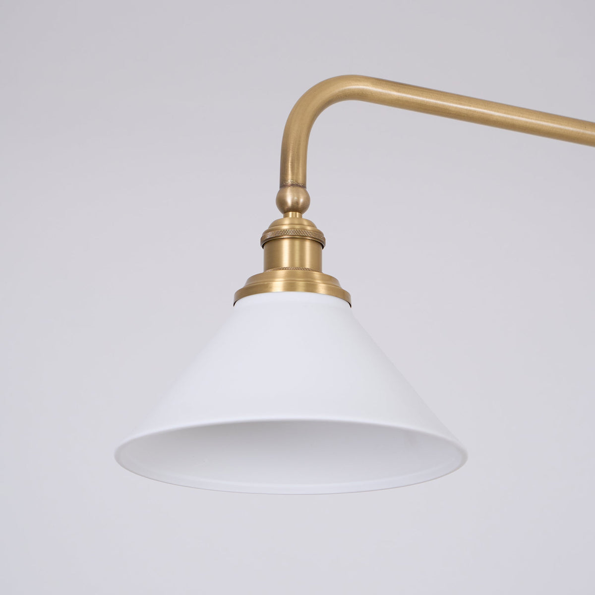 Twin Cone Shade Retro Linear Ceiling Pendant - Arrielight
