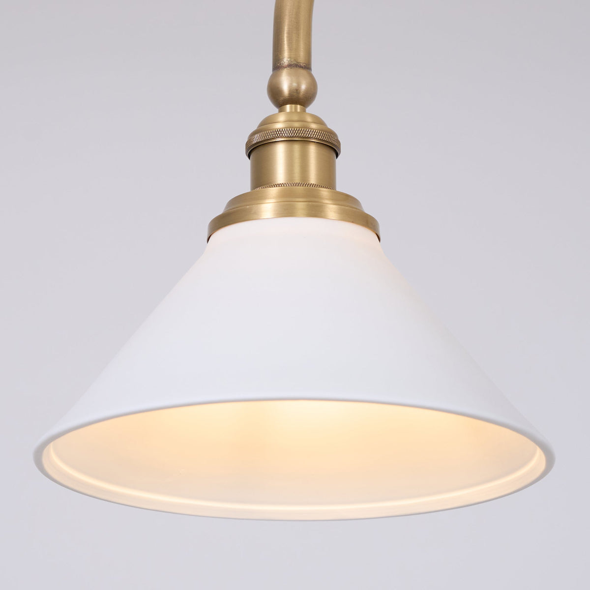 Twin Cone Shade Retro Linear Ceiling Pendant - Arrielight