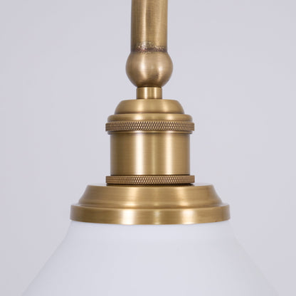 Twin Cone Shade Retro Linear Ceiling Pendant - Arrielight