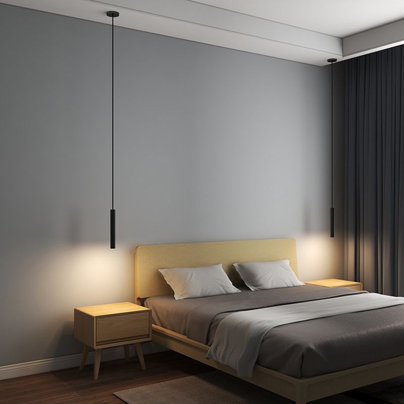 Slim Metal Tube LED Ceiling Pendant - Arrielight