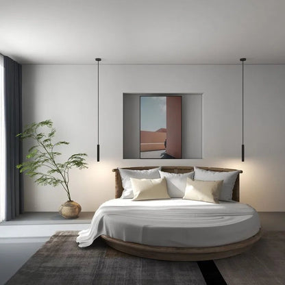 Slim Metal Tube LED Ceiling Pendant - Arrielight