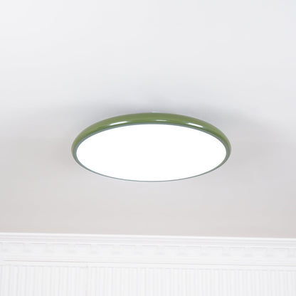 Slim Disc Tilting LED Semi-Flush Ceiling Light - Arrielight