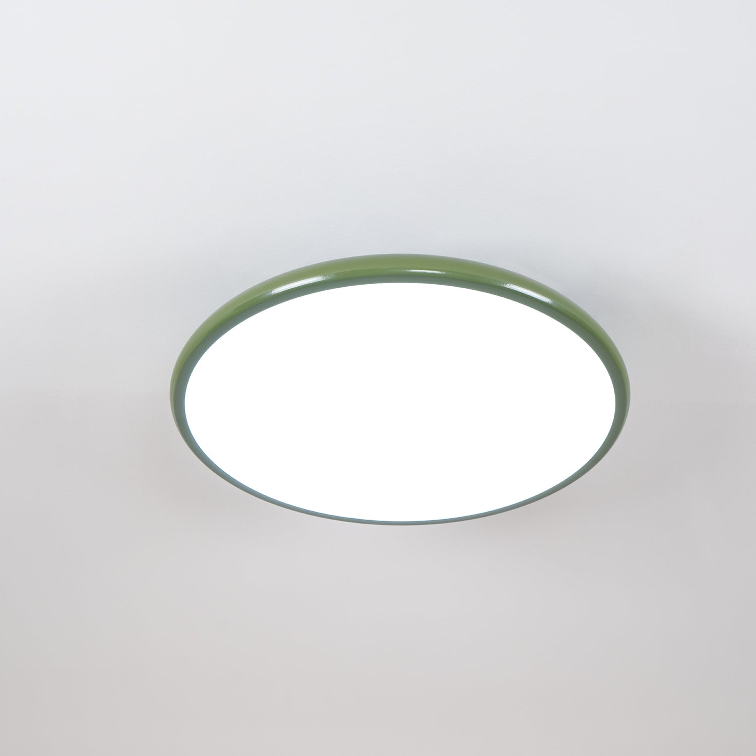 Slim Disc Tilting LED Semi-Flush Ceiling Light - Arrielight