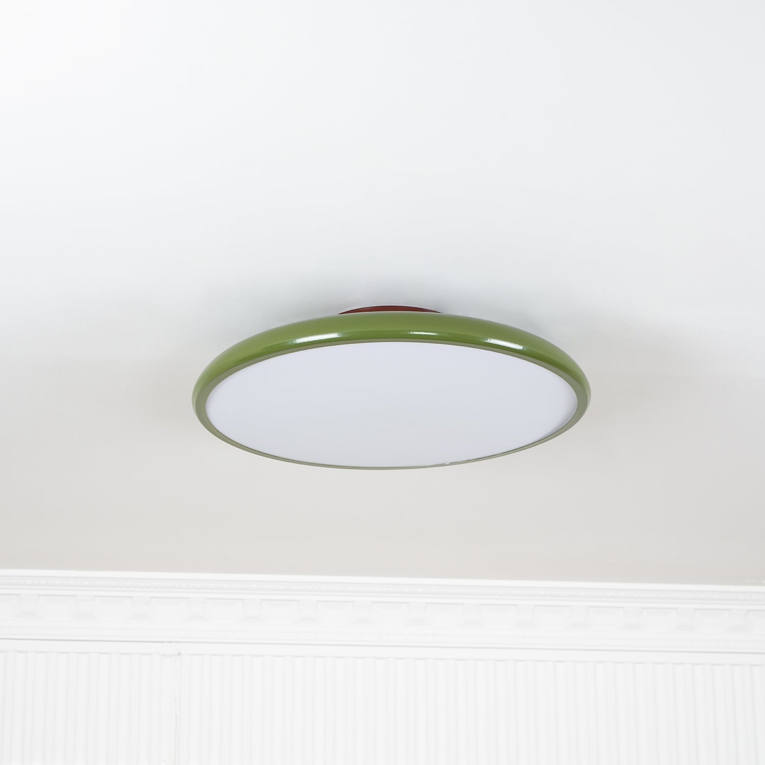 Slim Disc Tilting LED Semi-Flush Ceiling Light - Arrielight
