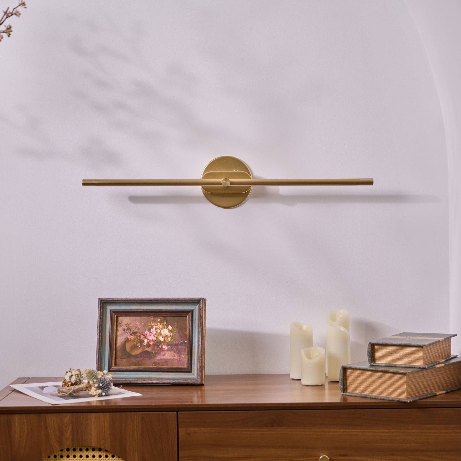 Slim Linear Rechargeable LED Bathroom Wall Light - Arrielight