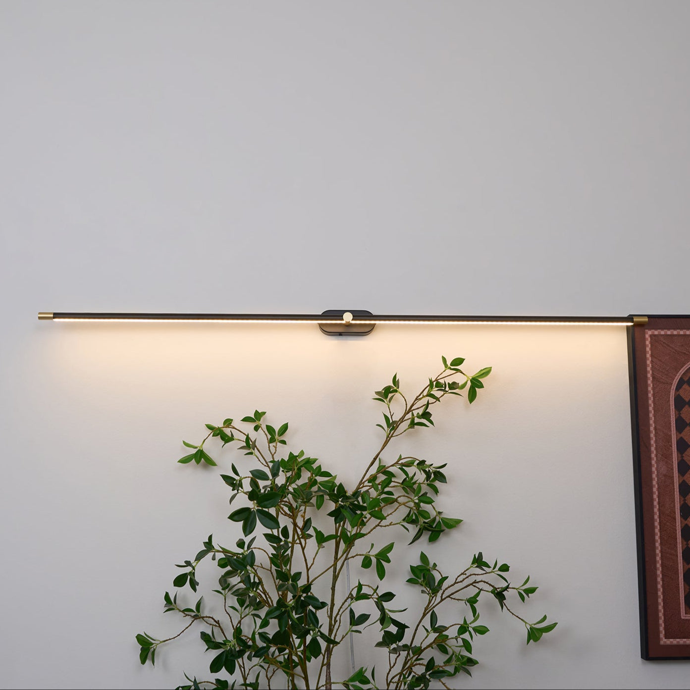Slim Linear Rechargeable LED Bathroom Wall Light - Arrielight