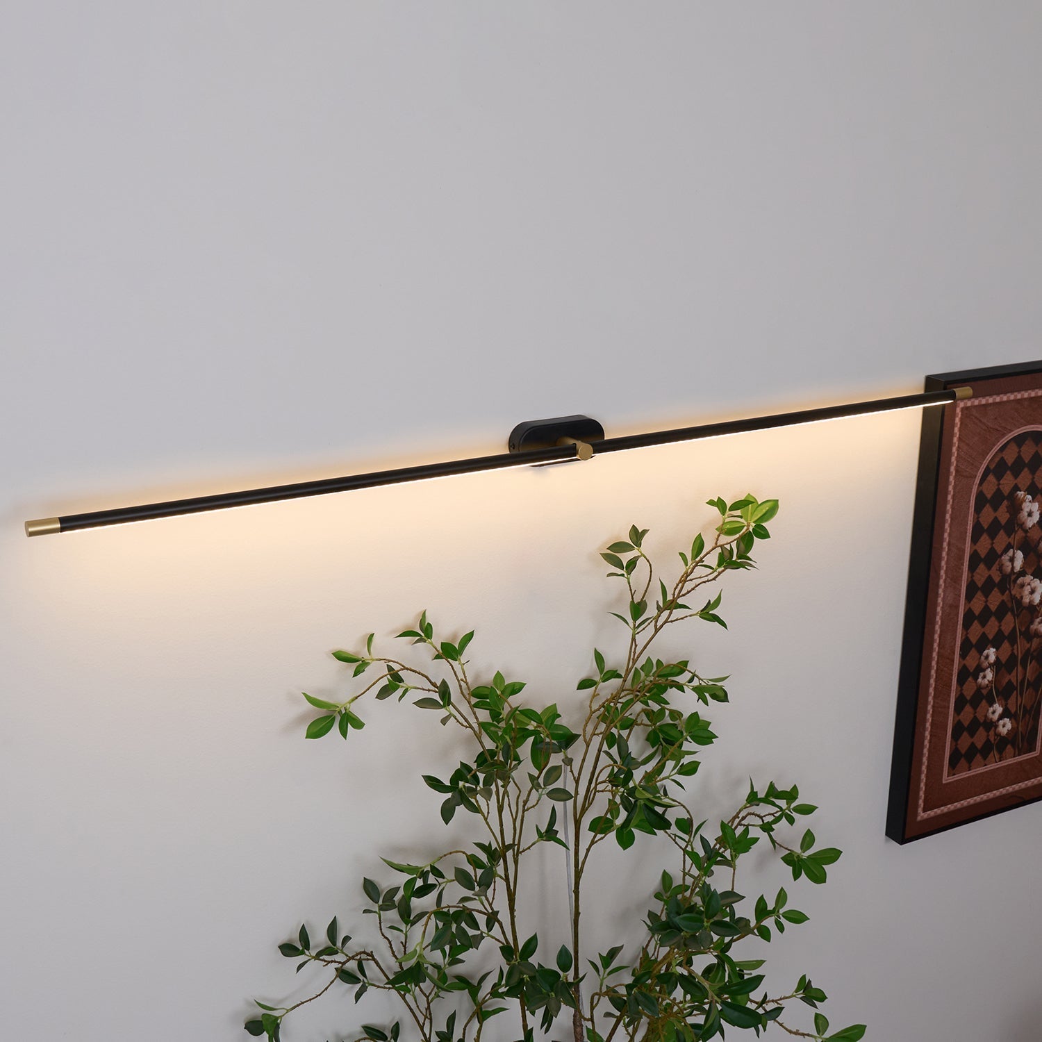 Slim Linear Rechargeable LED Bathroom Wall Light - Arrielight