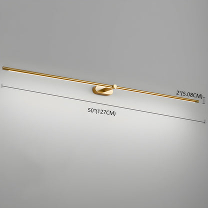 Slim Linear Rechargeable LED Bathroom Wall Light - Arrielight