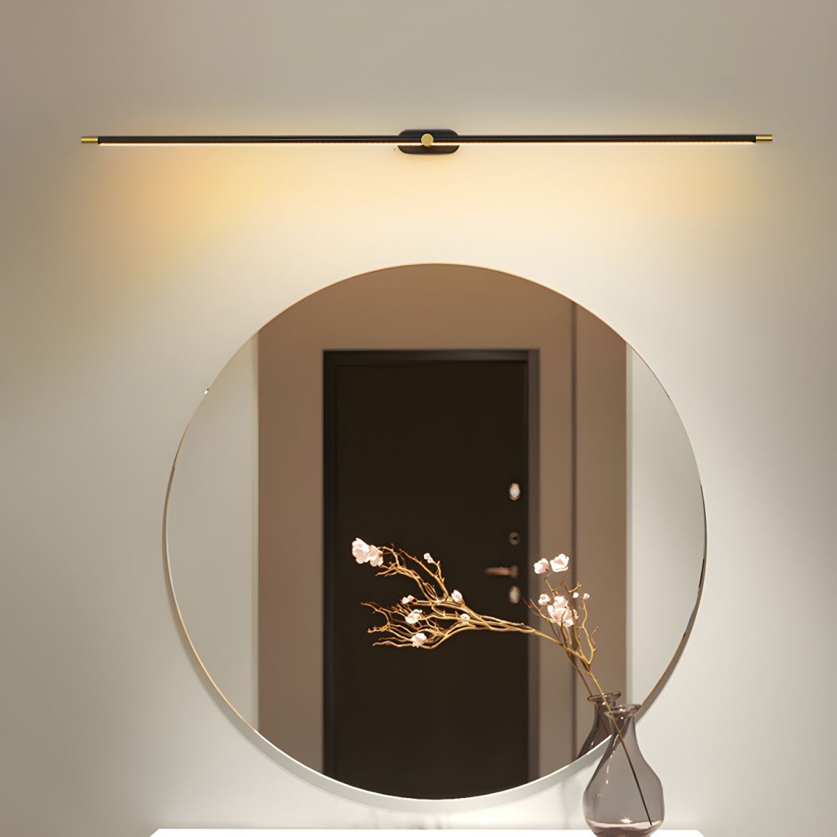 Slim Linear Rechargeable LED Bathroom Wall Light - Arrielight