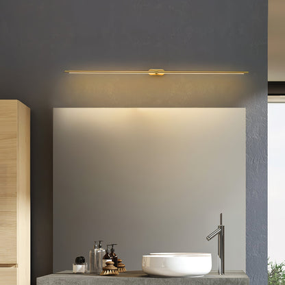Slim Linear Rechargeable LED Bathroom Wall Light - Arrielight