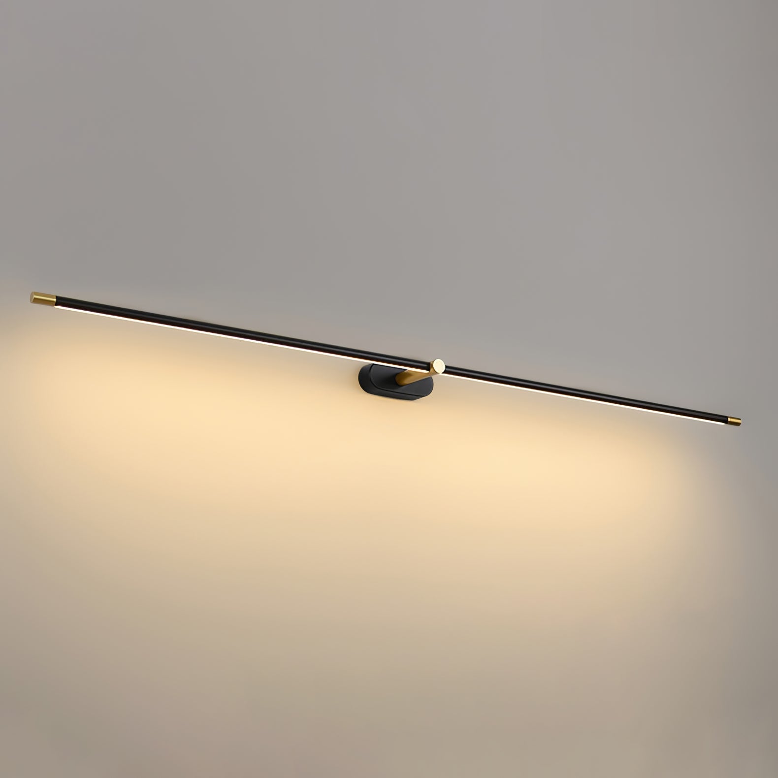 Slim Linear Rechargeable LED Bathroom Wall Light - Arrielight