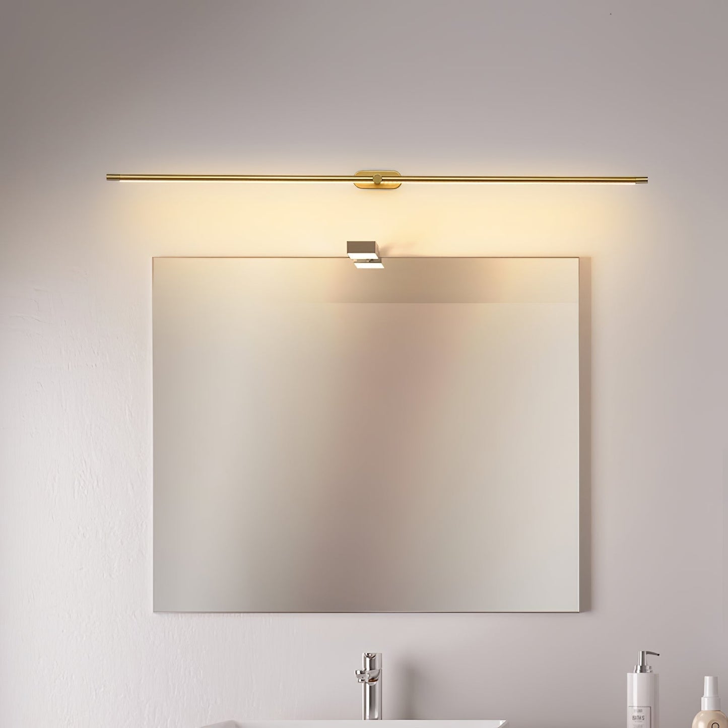 Slim Linear Rechargeable LED Bathroom Wall Light - Arrielight