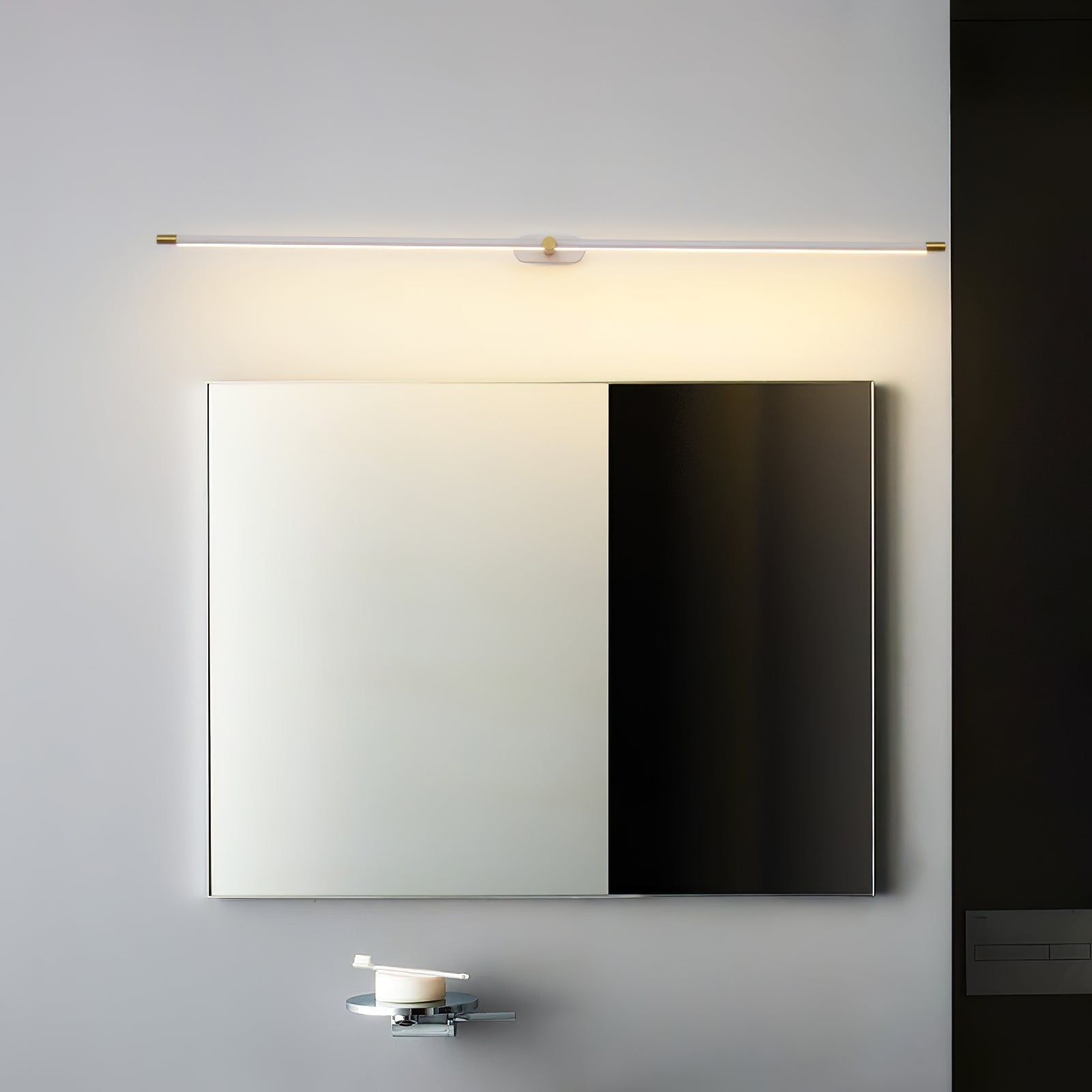 Slim Linear Rechargeable LED Bathroom Wall Light - Arrielight