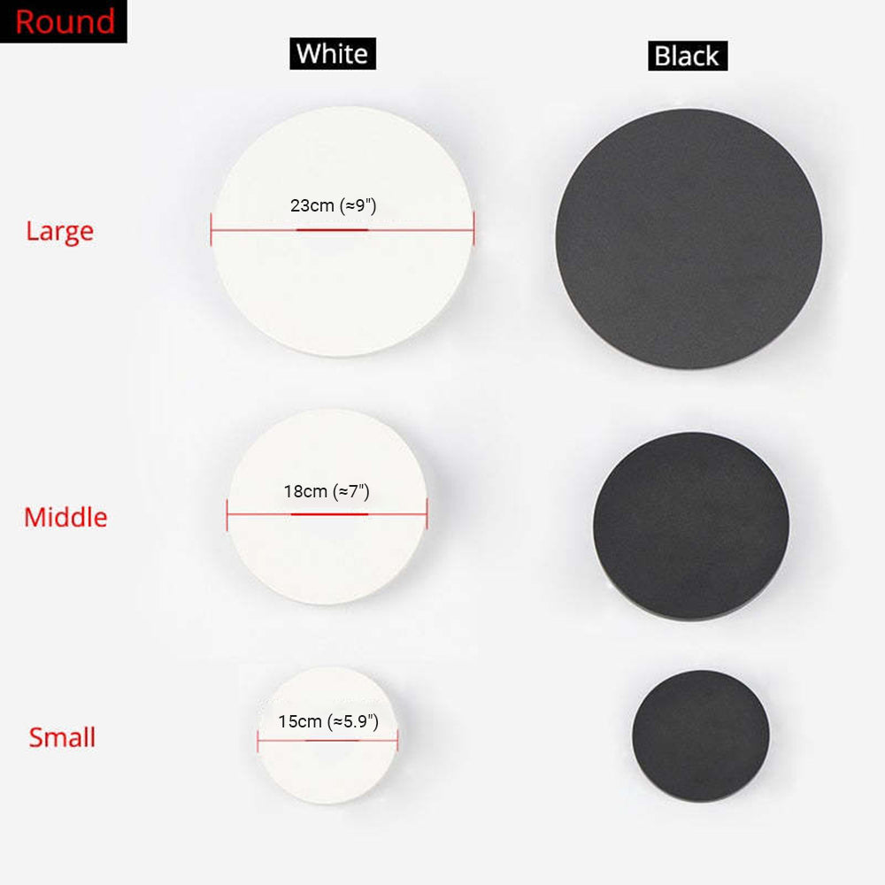 Minimalist Disc LED Outdoor Wall Light - Arrielight