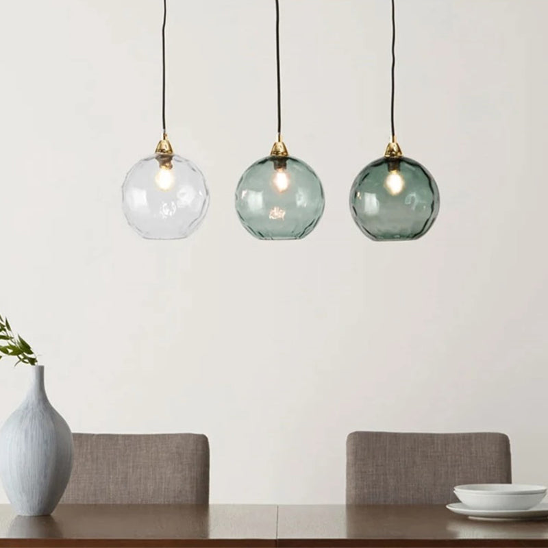 Coloured Glass Ceiling Pendant - Arrielight