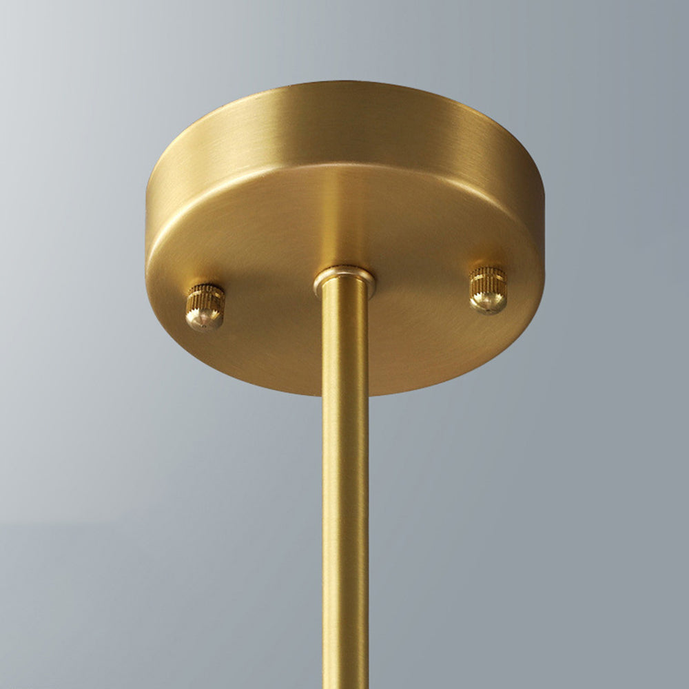 Opal Glass Globe Sputnik Ceiling Chandelier - Arrielight