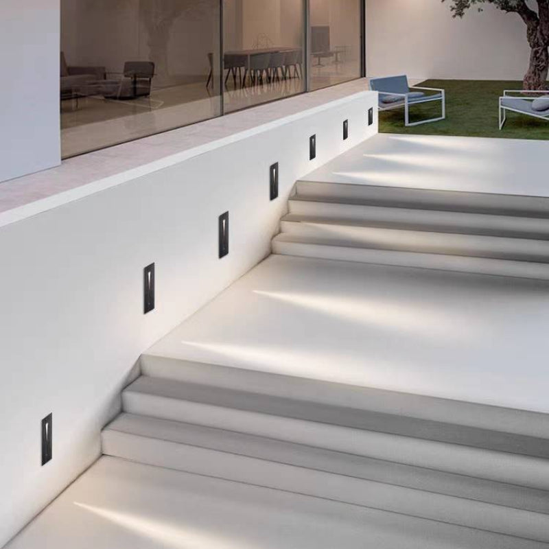 Recessed LED Outdoor Step and Path Wall Light - Arrielight