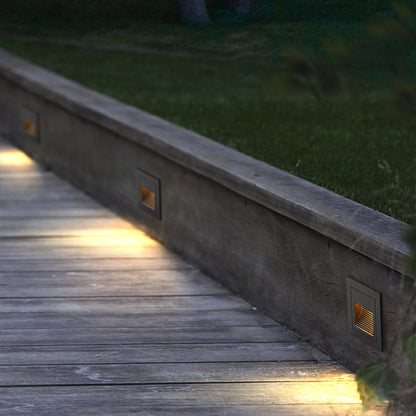Recessed LED Outdoor Step and Path Wall Light - Arrielight