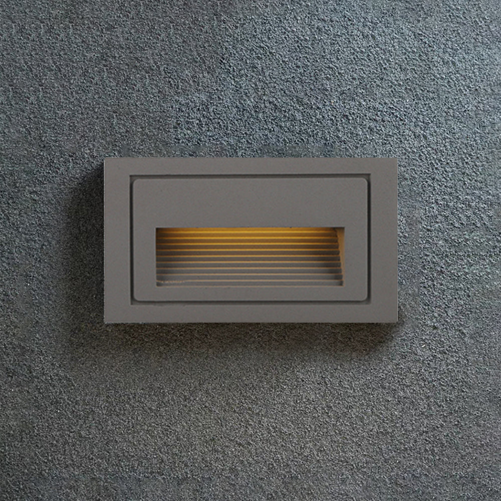 Recessed LED Outdoor Step and Path Wall Light - Arrielight