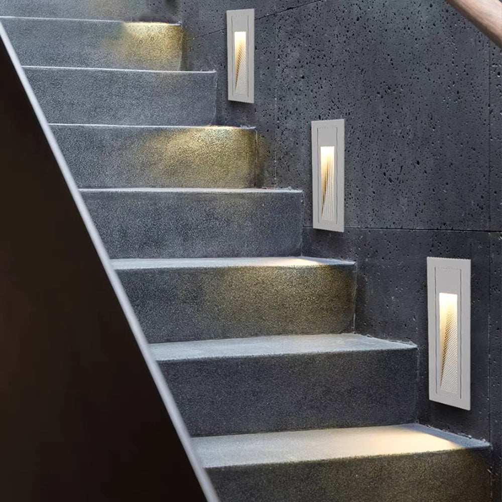 Recessed LED Outdoor Step and Path Wall Light - Arrielight
