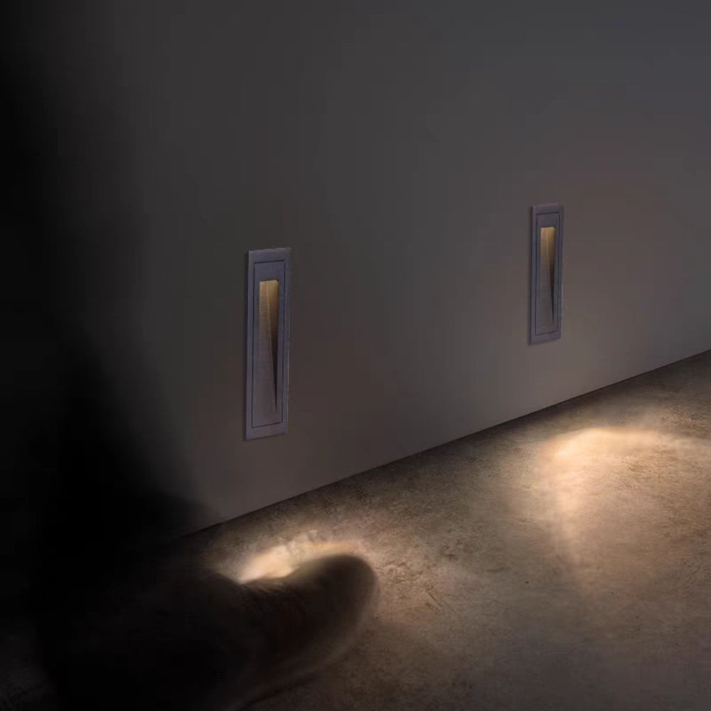 Recessed LED Outdoor Step and Path Wall Light - Arrielight