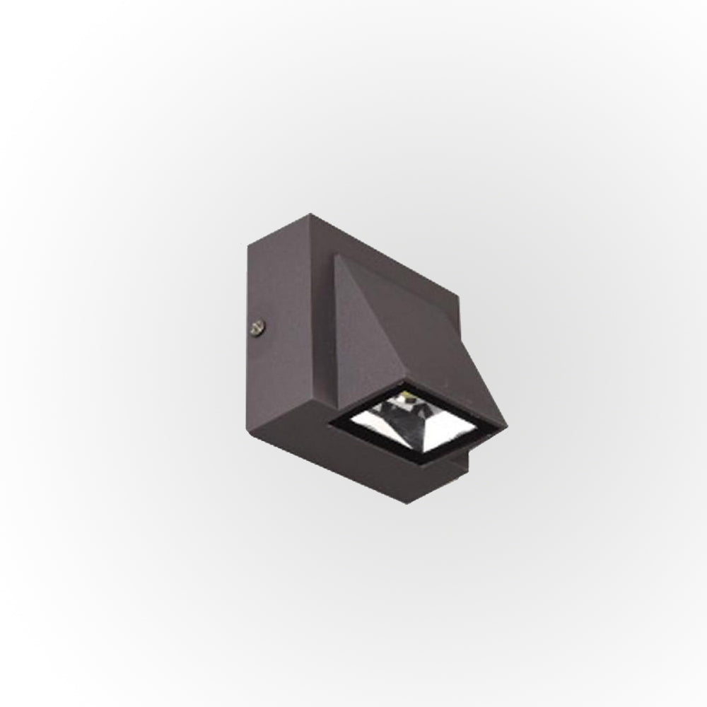 Geometric Metal LED Outdoor Wall Light, Up and Down - Arrielight