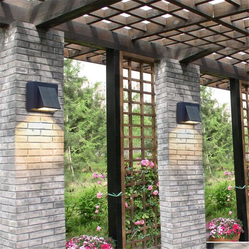 Geometric Metal LED Outdoor Wall Light, Up and Down - Arrielight