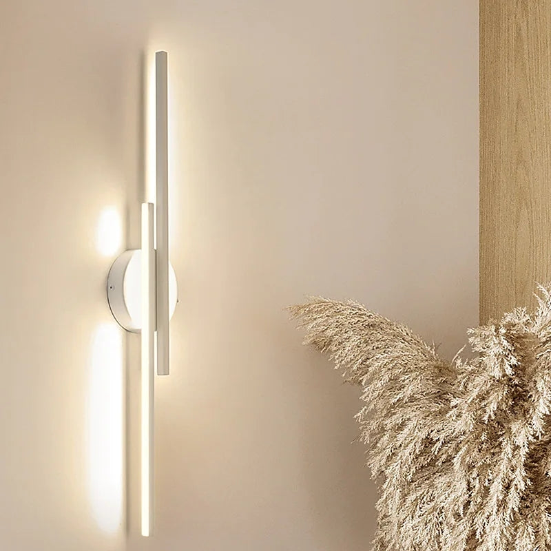 Twin Linear Bar LED Wall Light, Minimalist - Arrielight