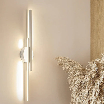 Twin Linear Bar LED Wall Light, Minimalist - Arrielight