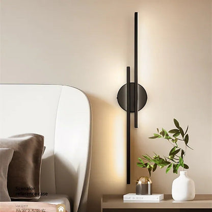 Twin Linear Bar LED Wall Light, Minimalist - Arrielight