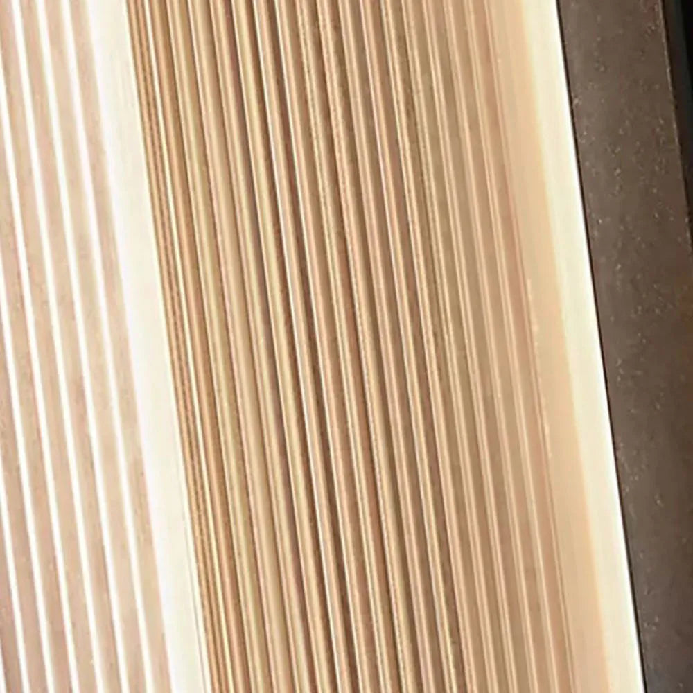 Ribbed Acrylic LED Outdoor Wall Light - Arrielight