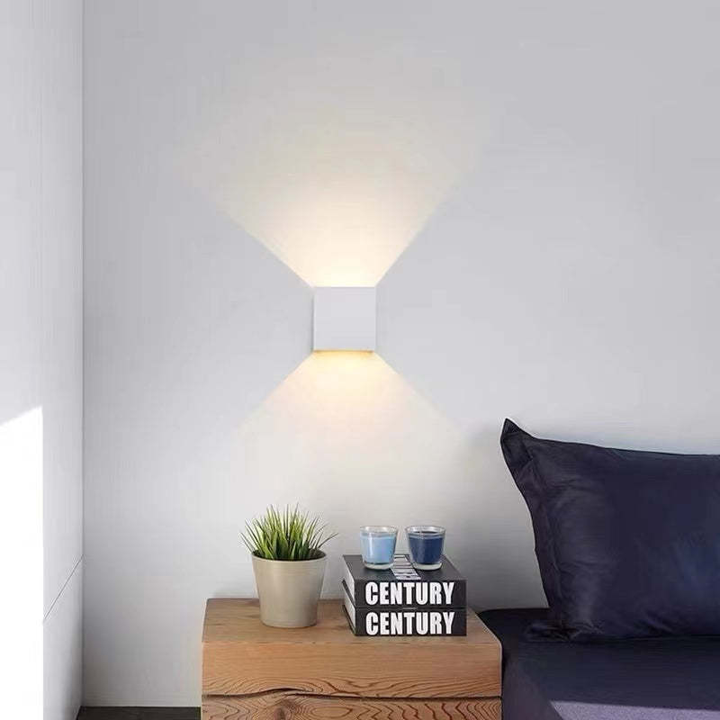Adjustable Square Up and Down LED Outdoor Wall Light - Arrielight