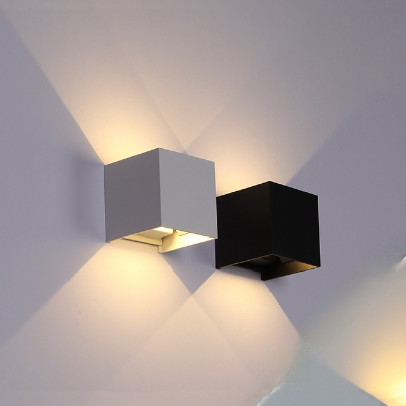 Adjustable Square Up and Down LED Outdoor Wall Light - Arrielight