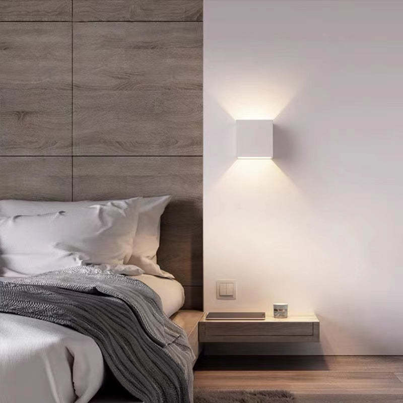 Adjustable Square Up and Down LED Outdoor Wall Light - Arrielight